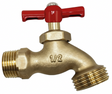 Metalflu llave jardin 1/2 sin pulir 01700