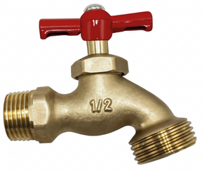 Metalflu llave jardin 1/2 sin pulir 01700