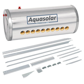 Aquasolar termotanque y base de 10 tubos