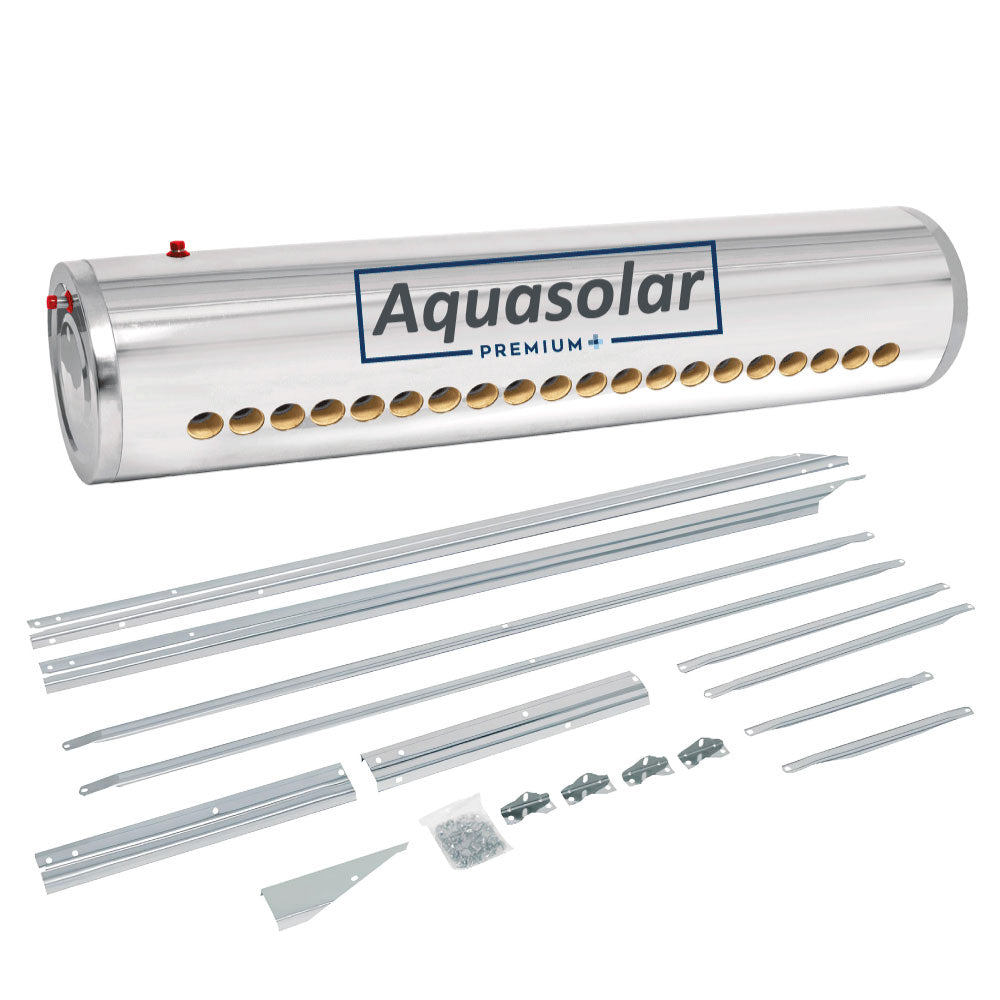 Aquasolar termotanque y base de 30 tubos