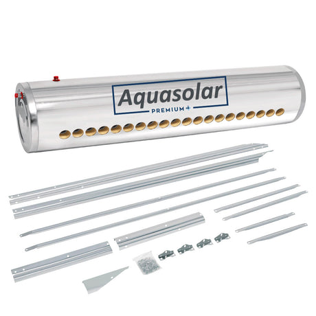Aquasolar termotanque y base de 30 tubos
