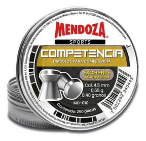 Mendoza lata de diabolos competencia cal 4.5 x 250
