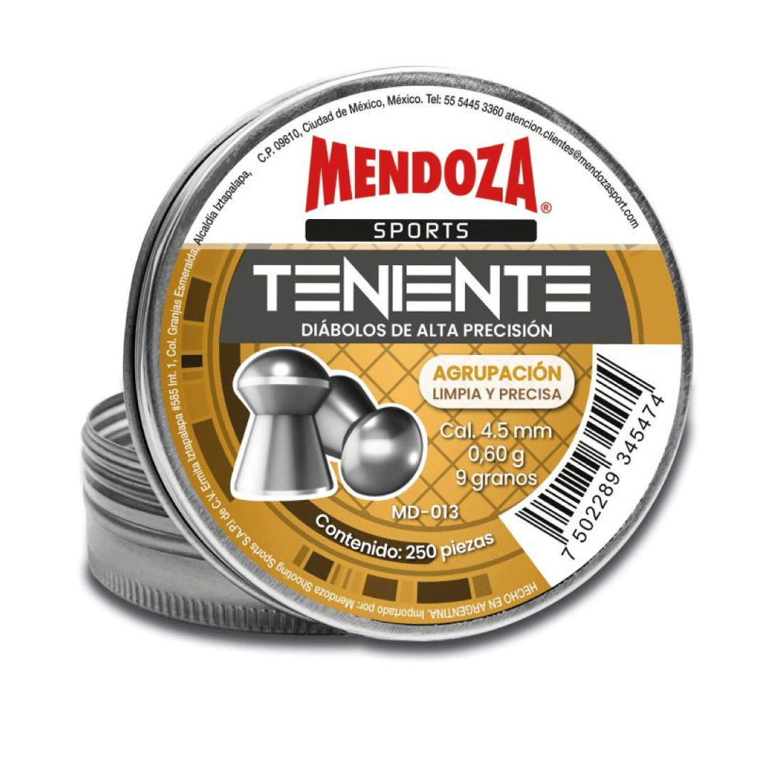 Mendoza lata de diabolos teniente cal. 4.5 mm