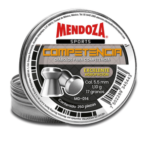 Mendoza lata de diabolos competencia cal 5.5 x 250