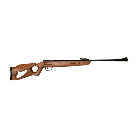 Mendoza rifle terra barniz cal. 5.5 con mira 4X32