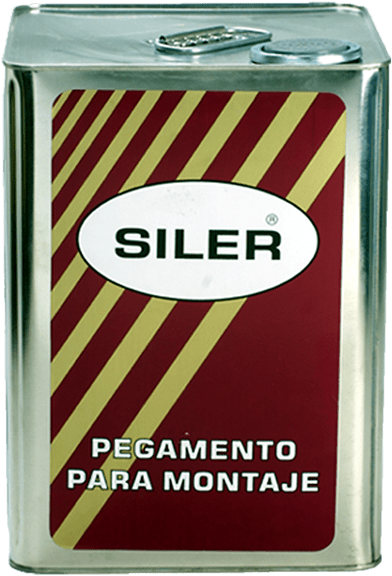 Siler bote 4 L pegamento pisos base solvente