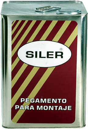 Siler bote 4 L pegamento pisos base solvente