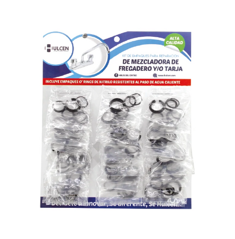 Hulcen carton kit rep agua fria para cuello de ganzo freg