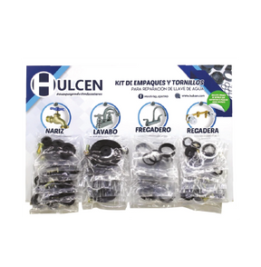 Hulcen carton kit rep agua fria para vastago mixto