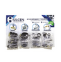 Hulcen carton kit rep agua fria para vastago mixto