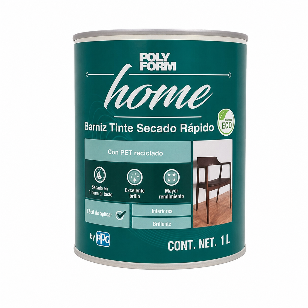 Polyform home barniz tinte pet amaran
