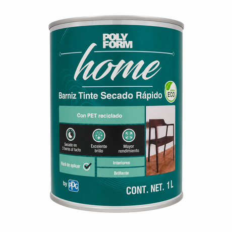 Polyform home barniz tinte pet robcla