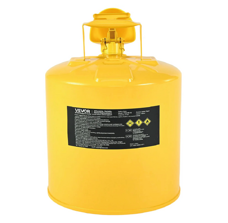 Vevor bidon de seguridad amarillo para diesel 5 galones
