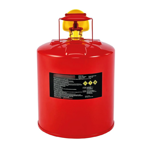 Vevor bidon de seguridad rojo para gasolina 5 galones