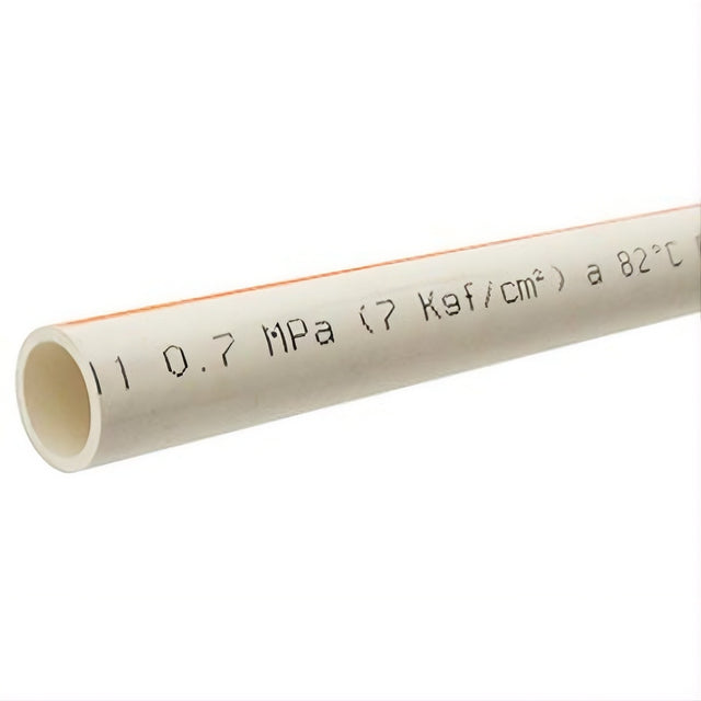 Tubo *10* Resistec CPVC 1" (25 mm) rd 13.5