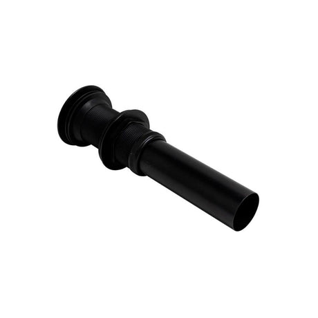 Metalflu contra para lavabo S7 desagueâ negro mate
