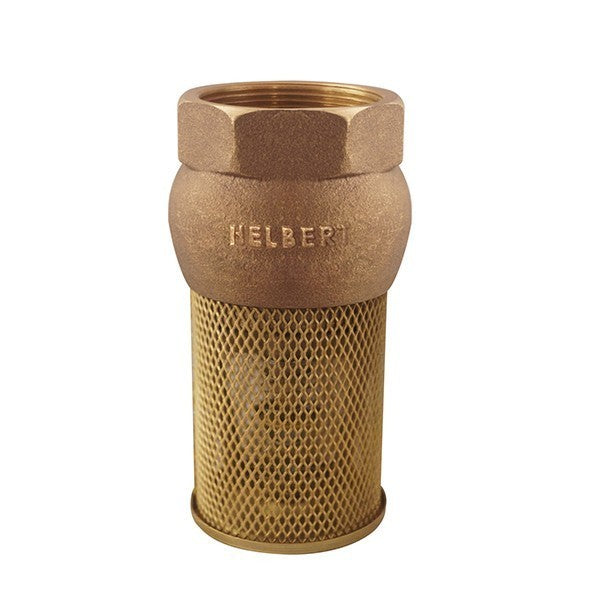 PCP Válvula de Pie Canastilla Metálica - Malla Latón 3/4"