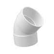 Codo Amanco DWV 45° para cementar 4"