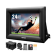 Pantalla de cine inflable VEVOR para proyector, 24 pies