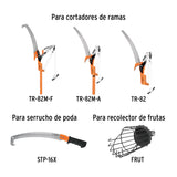 Extensión de Bambú de 4 m, Diámetro 35 mm, Truper