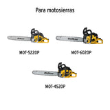 Barra de Repuesto 20' para Motosierra a Gasolina 45/52/60CC
