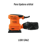 Base Hook And Loop para LIOR-1/4A2, Truper