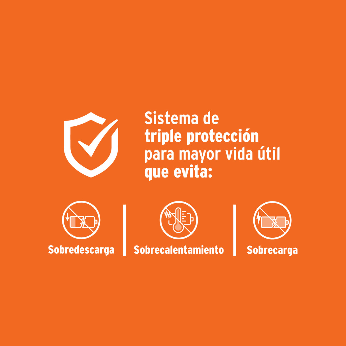 Batería Ion Litio, 12 V, para ROTI-12AC y TALI-12AC