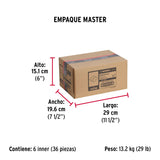 Bolsa C/2 Bisagras Cuadradas 3-1/2', Plana, Satinado, Hermex