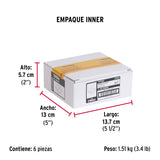Bolsa C/2 Bisagras Cuadradas 3-1/2', Plana, Satinado, Basic