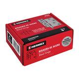 Bisagra Cuadrada 4' Acero Inox, Cabeza Redonda, Hermex