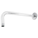 Brazo y Chapetón para Regadera, 30 cm, Cromo, Element