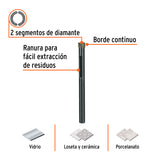 Broca Diamantada 1/4' (6 mm), Truper