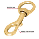 Bandola Destorcedora de Latón 1-1/4', Fiero