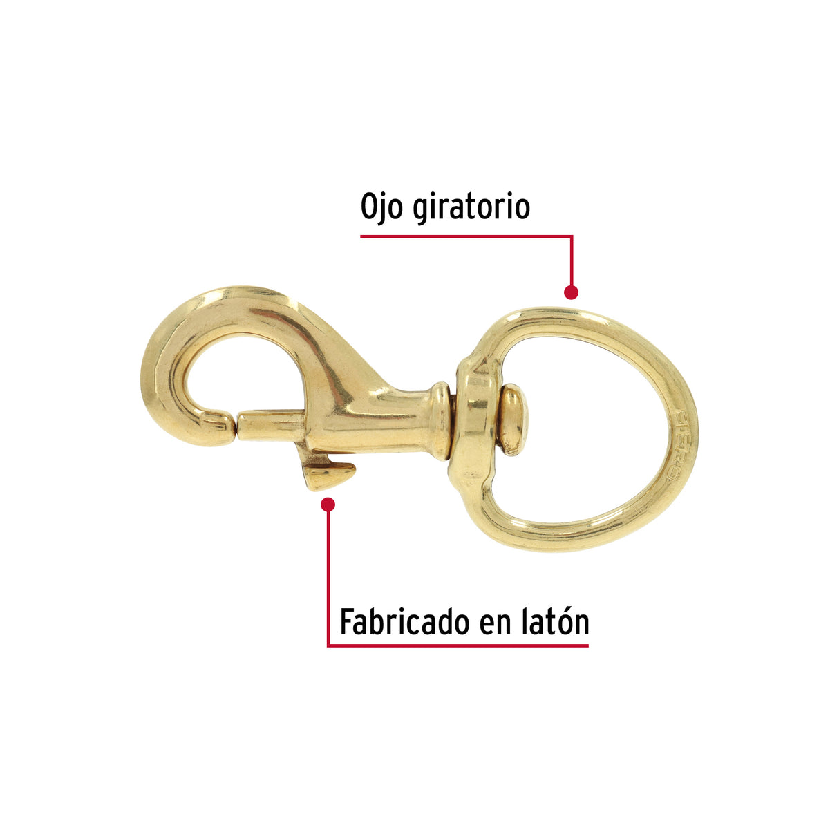 Bandola Destorcedora de Latón 1', Fiero