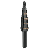 Broca Escalonada Óxido Negro 13 Escalones 1/8' a 1/2', Truper