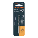 Broca con Punta Centradora para Madera 3/16', Truper