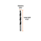 Broca con Punta Centradora para Madera 5/16', Truper