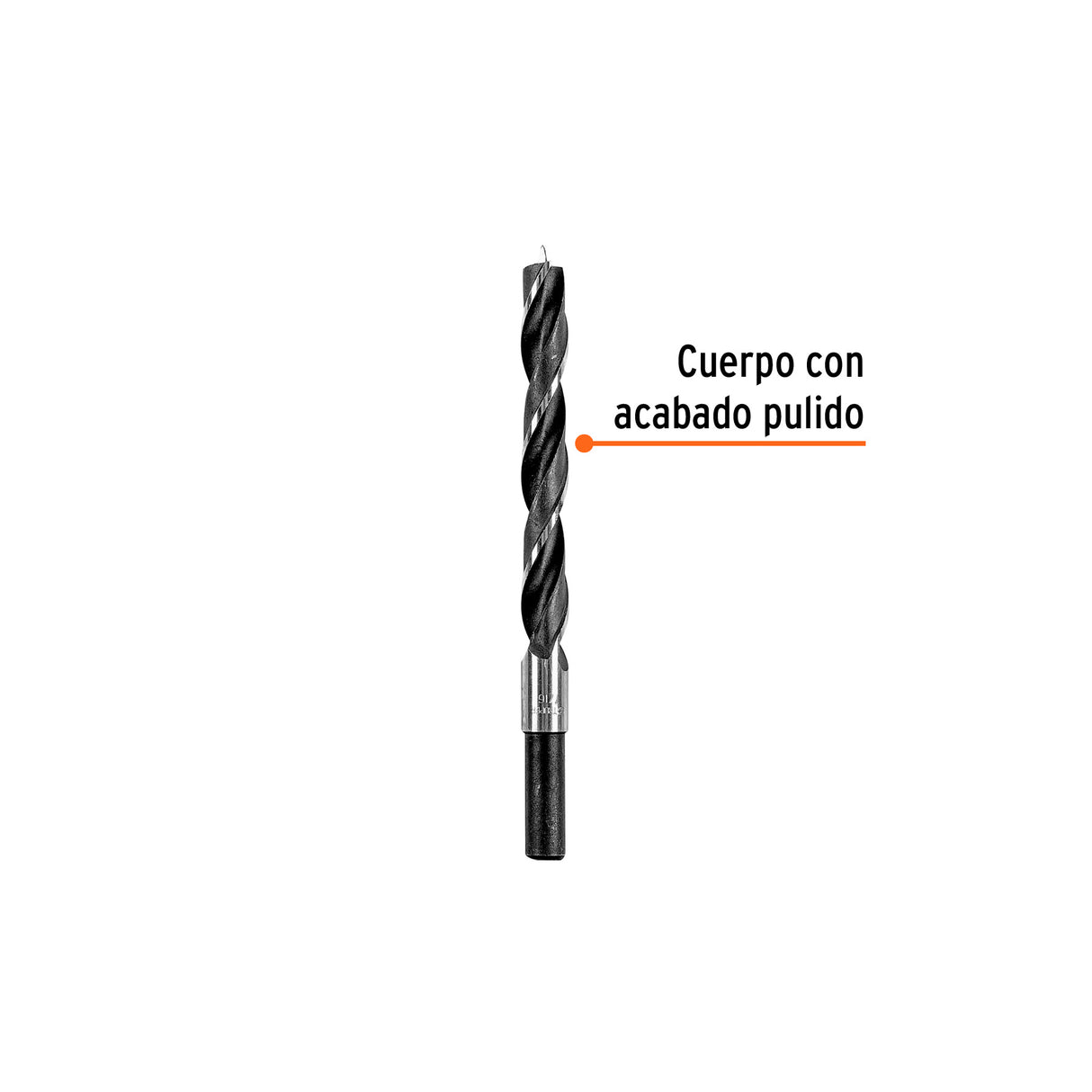 Broca con Punta Centradora para Madera 7/16', Truper