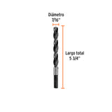 Broca con Punta Centradora para Madera 7/16', Truper