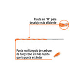 Broca Multimaterial 3/16 X 6', Truper