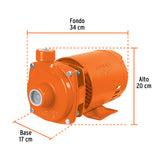 Bomba Centrífuga para Agua, 1/2 HP, Truper Expert