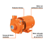 Bomba Centrífuga para Agua, 1/2 HP, Truper Expert