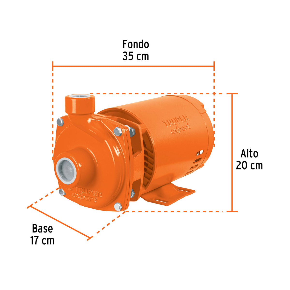 Bomba Centrífuga para Agua, 3/4 HP, Truper Expert