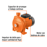Bomba Centrífuga para Agua Modelo Europeo, 3/4 HP, Expert