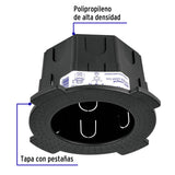 Bote Integral de 10 cm, Aro Interno de 11 cm, Volteck
