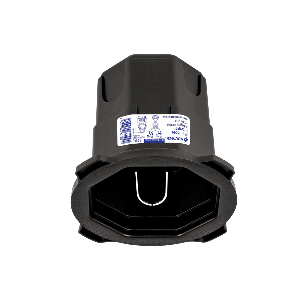 Mini Bote Integral 10 cm, Aro Interno de 8.5 cm, Volteck