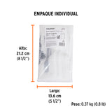 100 Bolsas Plásticas Biodegradables de 20 X 40 cm, Truper