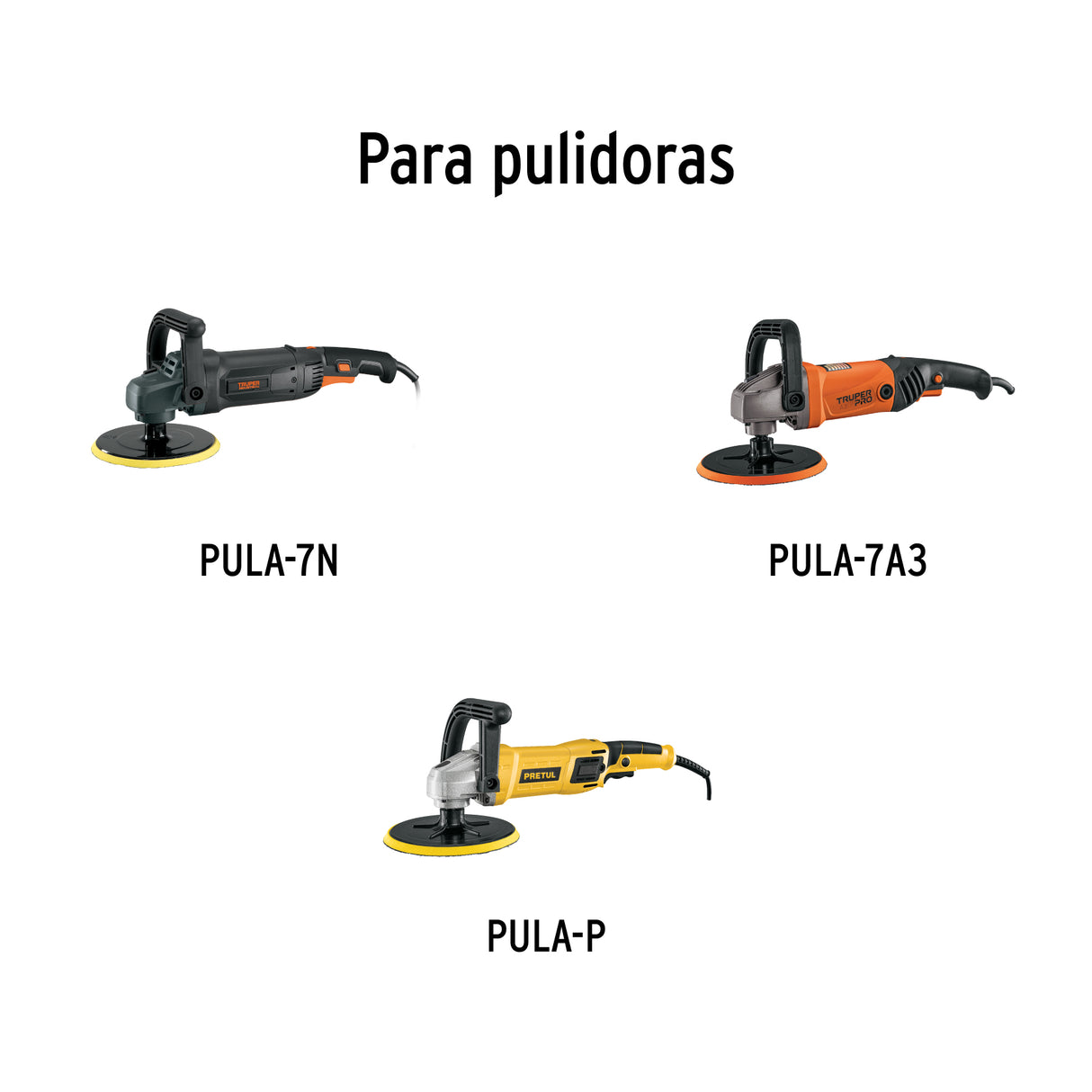 Borla 100% Lana de 7', Fijación Hook And Loop, Truper