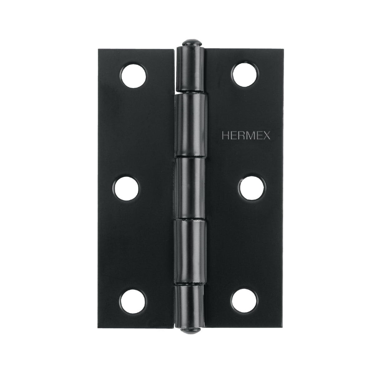 Bisagra Rectangular 3-1/2' Negra, Hermex