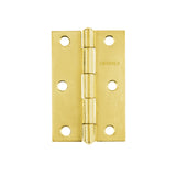 Bisagra Rectangular 4' Acero Latonado, Hermex